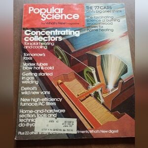 Vintage Popular Science Magazine October 1976 The Whats New '77 Cars